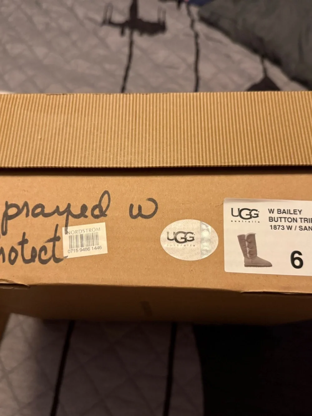 Tall Button Up Ugg Boots
